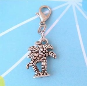 clip on palm tree charms for bracelet planner